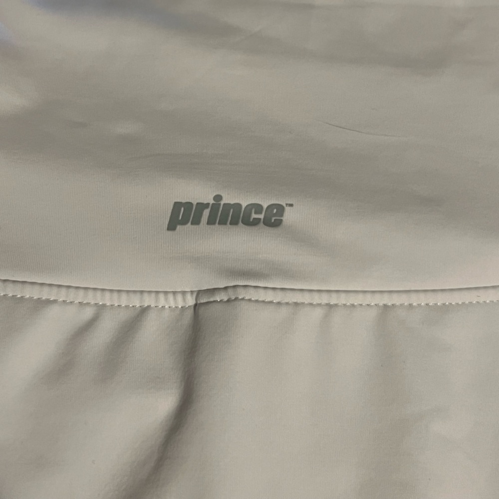 Prince Tennis Skort Womens XL White Fashion Wrap Skirt Shorts Ball Pocket - Picture 5 of 8